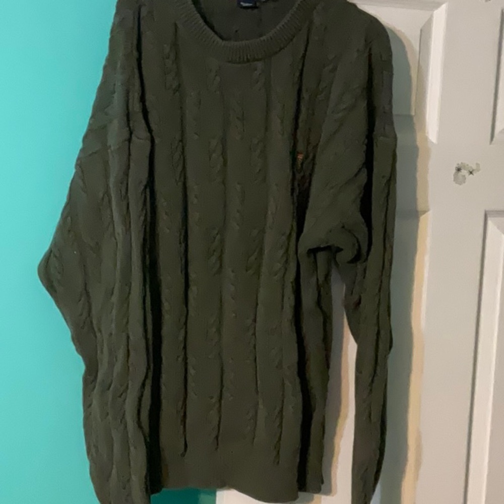 Cable knit xl unisex sweater